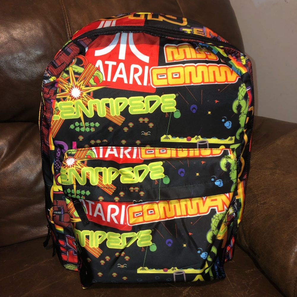Atari Backpack New With Tags - Picture 3 of 8